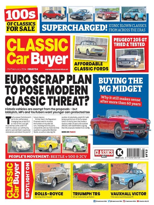 Title details for Classic Car Buyer by Kelsey Publishing Ltd - Available